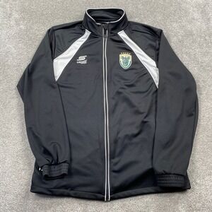 Rochester Rhinos Soccer Capelli Sport Mens Soccer Track Jacket Black Zip Large